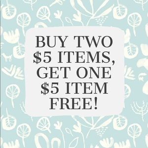 BUY TWO, GET ONE FREE!*